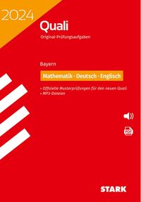 Bild vom Artikel STARK Original-Prüfungen Quali Mittelschule 2024 - Mathematik, Deutsch, Englisch 9. Klasse - Bayern vom Autor 