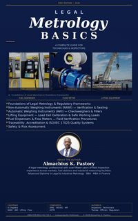 Produktbild: LEGAL METROLOGY BASICS: A Complete Guide for Technicians and Inspectors