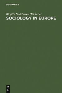 Produktbild: Sociology in Europe
