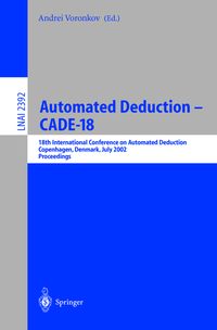 Produktbild: Automated Deduction - CADE-18