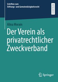 Produktbild: Der Verein als privatrechtlicher Zweckverband