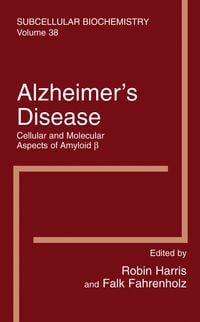 Produktbild: Alzheimer's Disease: Cellular and Molecular Aspects of Amyloid beta
