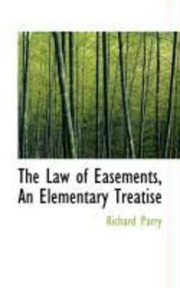 Produktbild: The Law of Easements, an Elementary Treatise