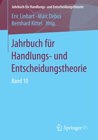 Produktbild: Jahrbuch f&uuml;r Handlungs- und Entscheidungstheorie