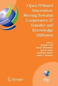 Produktbild: Open IT-Based Innovation: Moving Towards Cooperative IT Transfer and Knowledge Diffusion