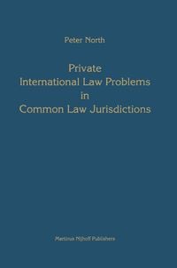 Produktbild: Private International Law Problems in Common Law Jurisdictions