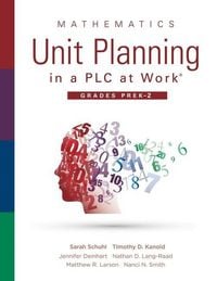 Produktbild: Mathematics Unit Planning in a PLC at Work(r), Grades Prek-2