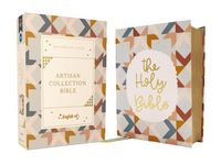Produktbild: Niv, Artisan Collection Bible, Cloth Over Board, Multi-Color/Quilted, Red Letter, Comfort Print