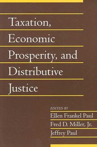 Produktbild: Taxation, Economic Prosperity, and Distributive Justice