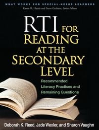 Produktbild: RTI for Reading at the Secondary Level