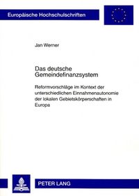 Produktbild: Das deutsche Gemeindefinanzsystem