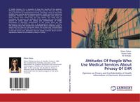 Produktbild: Attitudes Of People Who Use Medical Services About Privacy Of EHR