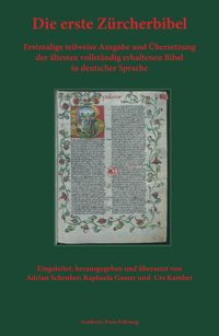Produktbild: Die erste Z&uuml;rcherbibel