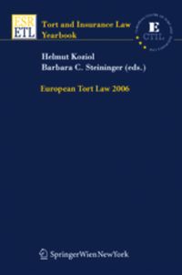 Produktbild: European Tort Law 2006