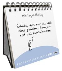 Produktbild: kriegundfreitag: Postkartenkalender 2027