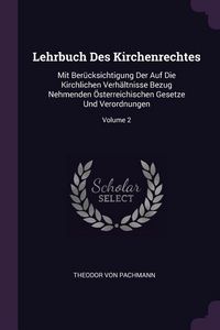 Produktbild: Lehrbuch Des Kirchenrechtes