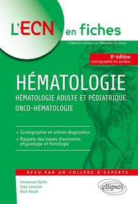 Produktbild: H&eacute;matologie - H&eacute;matologie adulte et p&eacute;diatrique - Onco-h&eacute;matologie - 8e &eacute;dition