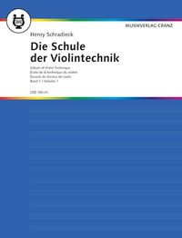 Produktbild: Die Schule der Violintechnik