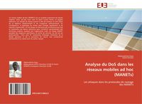 Produktbild: Analyse du DoS dans les r&eacute;seaux mobiles ad hoc (MANETs)