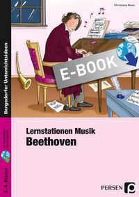 Produktbild: Lernstationen Musik: Beethoven