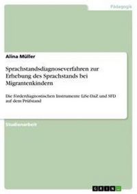 Produktbild: Sprachstandsdiagnoseverfahren zur Erhebung des Sprachstands bei Migrantenkindern