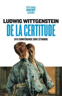 Produktbild: De la certitude. Suivi de Conf&eacute;rence sur l'&eacute;thique