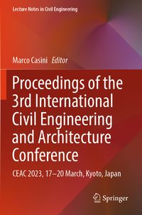 Produktbild: Proceedings of the 3rd International Civil Engineering and Architecture Conference