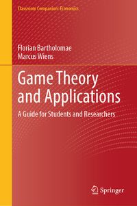 Produktbild: Game Theory and Applications