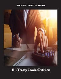 Produktbild: E-1 Treaty Trader Petition