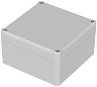 Produktbild: Bopla EUROMAS EM 212 62212000 Outdoor-Gehäuse 100 x 100 x 57 Polycarbonat Lichtgrau (RAL 7035) 1 St.