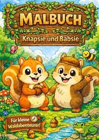 Produktbild: Malbuch, Knapsie und Babsie