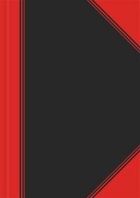 Produktbild: Landr&eacute; China Kladde A5 liniert 96 Blatt schwarz/rot
