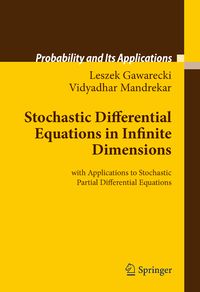 Produktbild: Stochastic Differential Equations in Infinite Dimensions