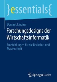 Produktbild: Forschungsdesigns der Wirtschaftsinformatik