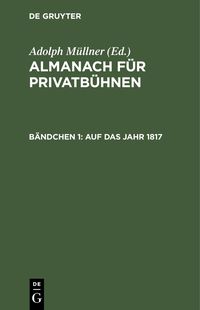 Produktbild: Auf das Jahr 1817