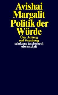 Produktbild: Politik der W&uuml;rde