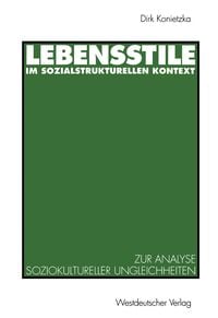 Produktbild: Lebensstile im sozialstrukturellen Kontext