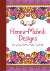 Produktbild: Henna-Mehndi Designs: 30 Coloring Postcards