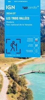 Produktbild: 3534OT Les Trois Vall&eacute;es - Modane - Parc National De La Vanoise