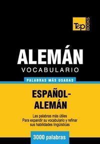 Produktbild: Vocabulario espa&ntilde;ol-alem&aacute;n - 3000 palabras m&aacute;s usadas