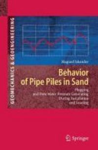Produktbild: Behavior of Pipe Piles in Sand
