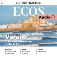 Produktbild: Spanisch lernen Audio: Verano - 10 recomendaciones para visitar C&aacute;diz