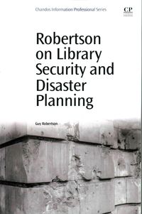 Produktbild: Robertson on Library Security and Disaster Planning