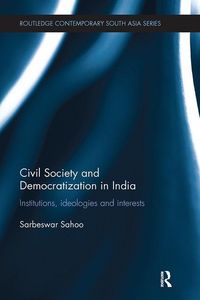 Produktbild: Sahoo, S: Civil Society and Democratization in India
