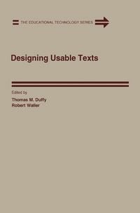 Produktbild: Designing Usable Texts