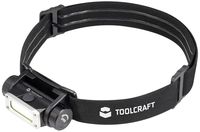 Produktbild: TOOLCRAFT TO-9469515 COB LED Stirnlampe Li-Ionen Akkus 450lm 13h TO-9469515