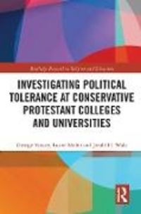 Produktbild: Yancey, G: Investigating Political Tolerance at Conservative