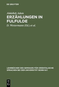 Produktbild: Erz&auml;hlungen in Fulfulde