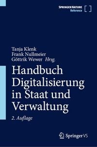 Produktbild: Handbuch Digitalisierung in Staat und Verwaltung