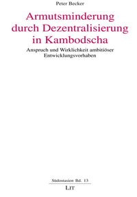 Produktbild: Becker: Armutsminderung durch Dezentralisierung/Kambodscha